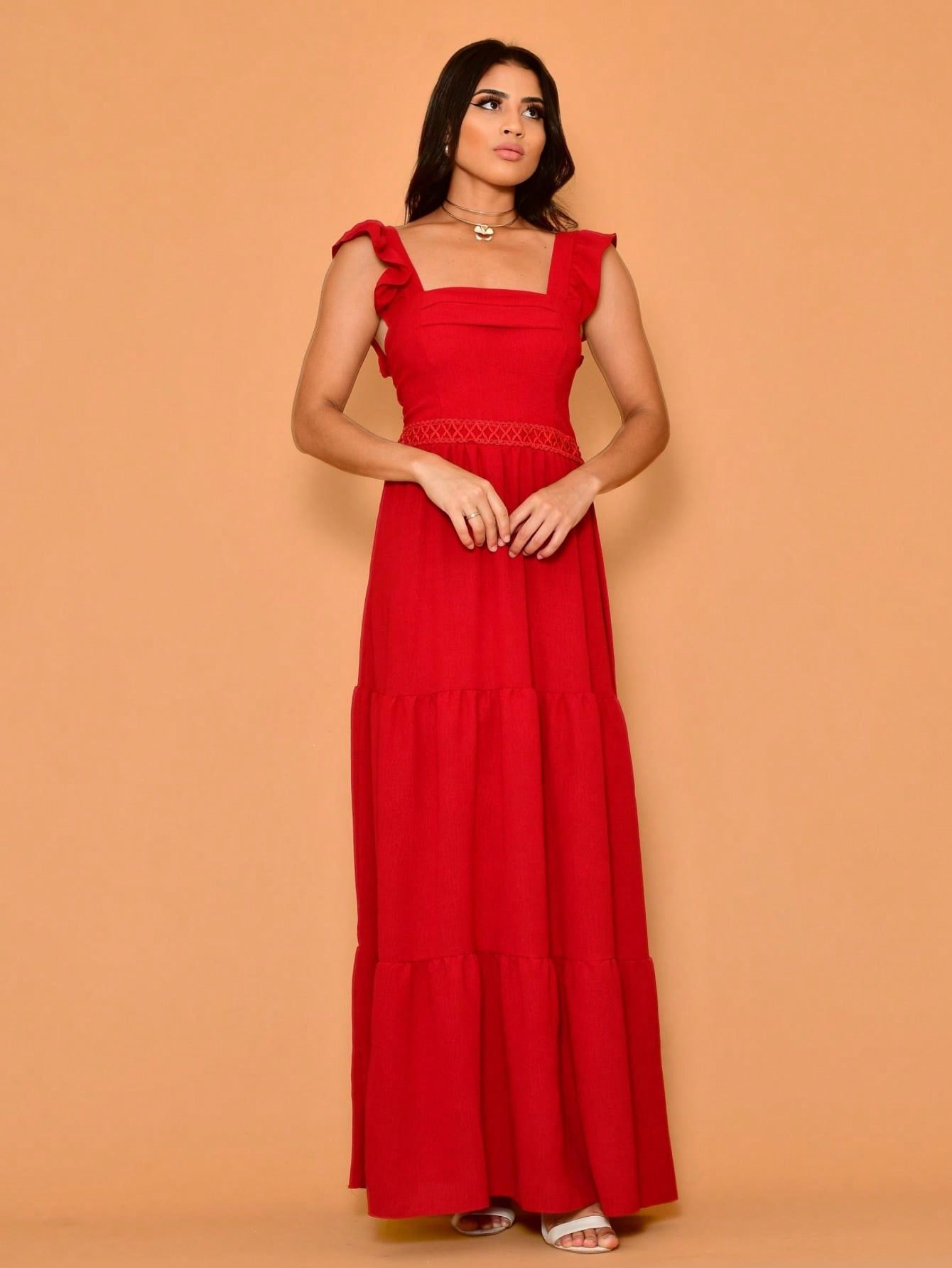 Vestido longo Eugênia